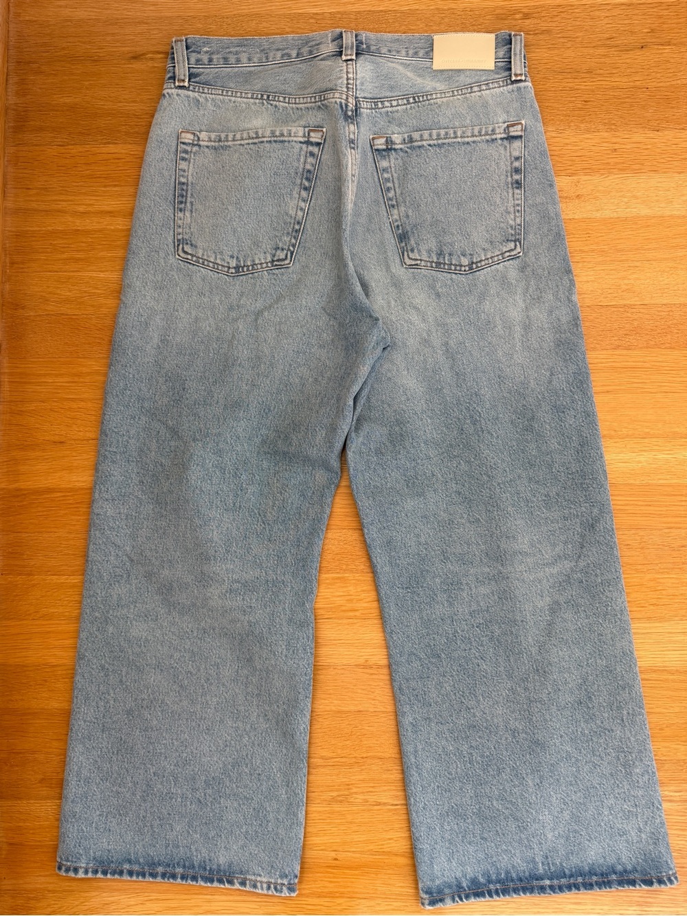 Citizens Of Humanity Gaucho Vintage High Rise Crop Wide Leg Jeans - Picture 6 of 8